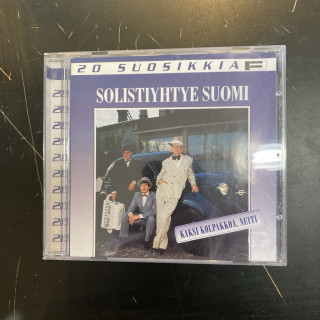 Solistiyhtye Suomi - 20 suosikkia CD (VG+/M-) -iskelmä-